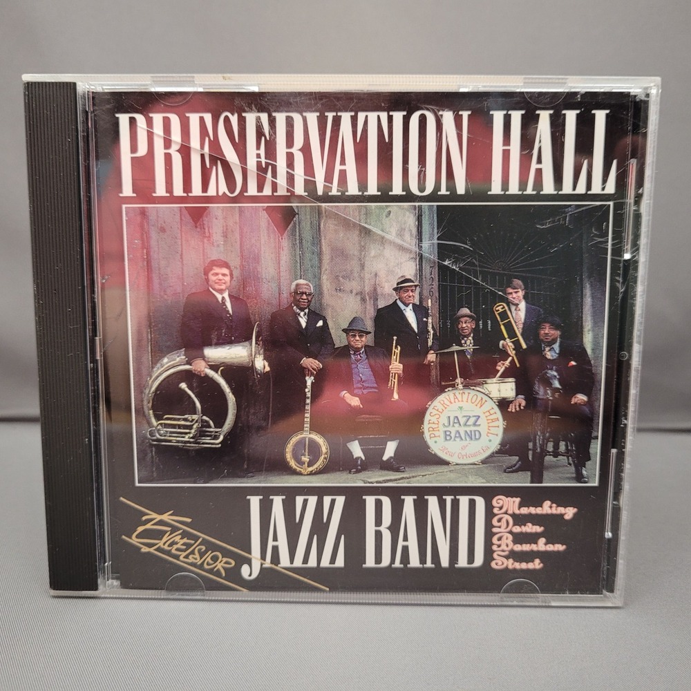 Marching Down Bourbon Street Preservation Hall Jazz Band (CD, 1997)‎